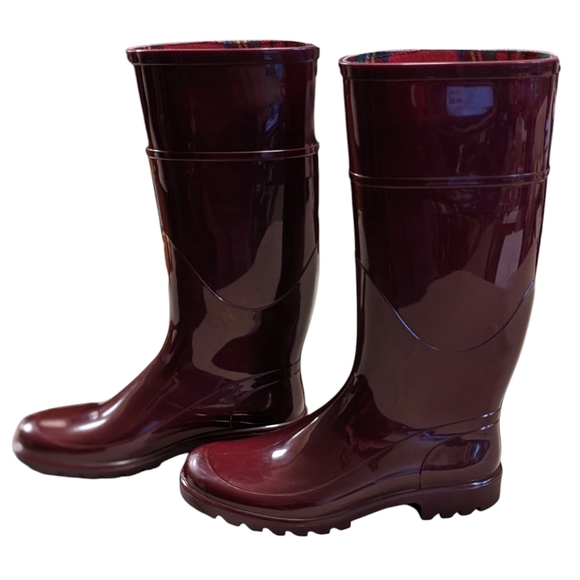 Napa Flex Women's Burgundy Winter & Rain Boots- Size 5 1/2 (EU 36) - Picture 7 of 16